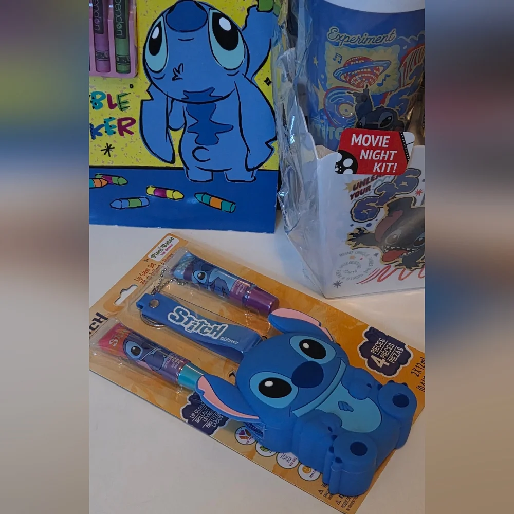 Disney Stitch Bundle Set NIP